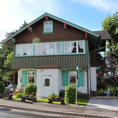 Ferienwohnung Villa Parkblick オーバーホーフ エクステリア 写真