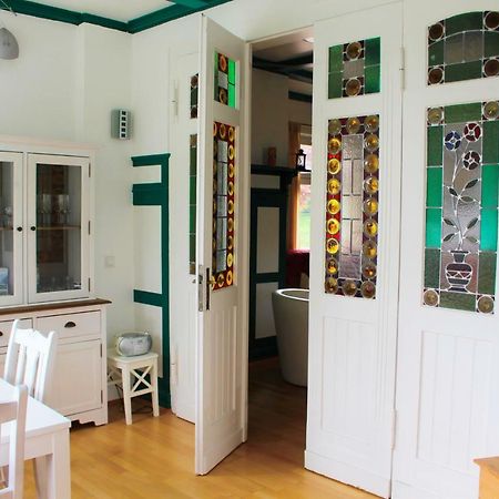Ferienwohnung Villa Parkblick オーバーホーフ エクステリア 写真